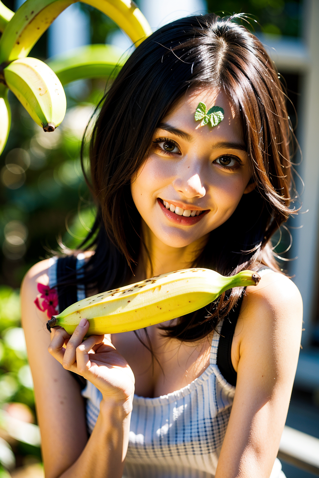 女の子とバナナが並んだ画像ｗｗｗｗｗ